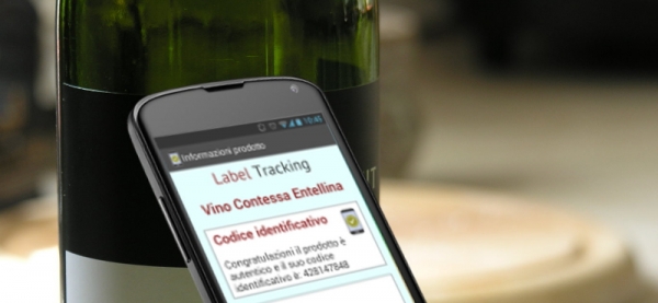 Con uno smartphone NFC e Label Tracking è possibile verificare l&#039;autenticità dei prodotti